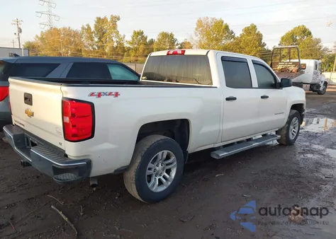 2014 Chevrolet Silverado 1500 1Lt z USA, uszkodzony, nr VIN 3GCUKREC6EG205599